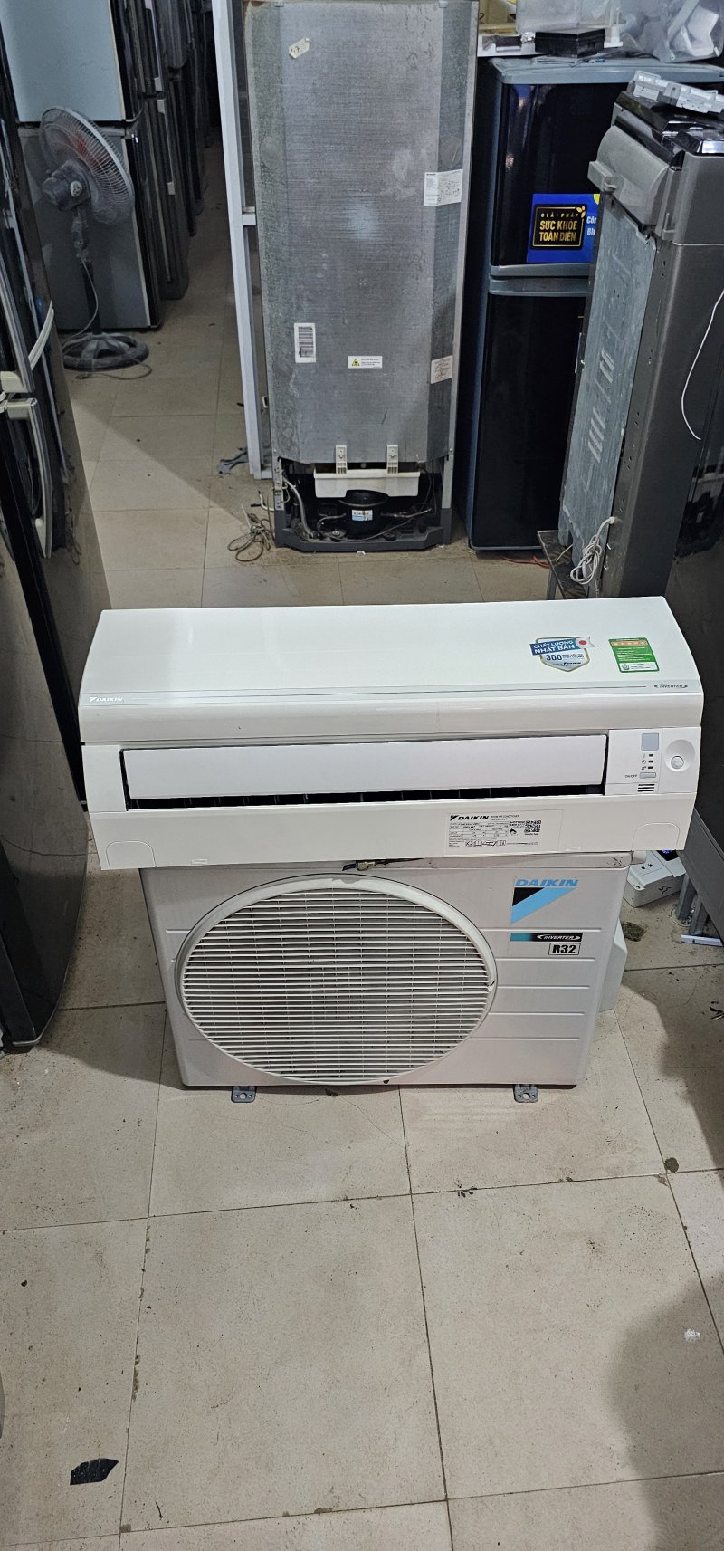 Điều hòa Daikin 1.5Hp inverter 2 chiều