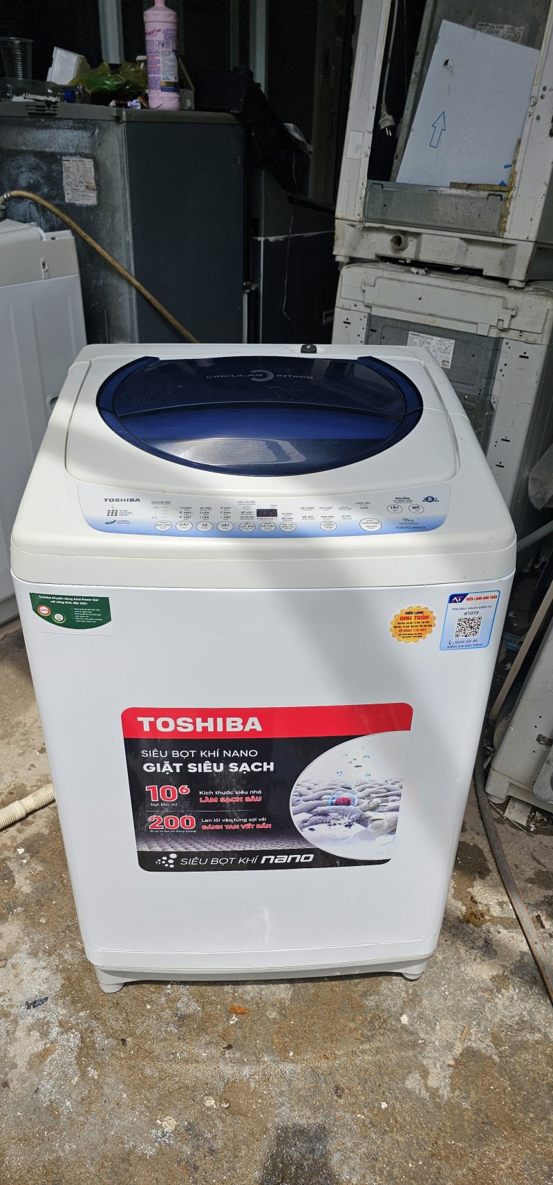 Máy giặt Toshiba 10Kg