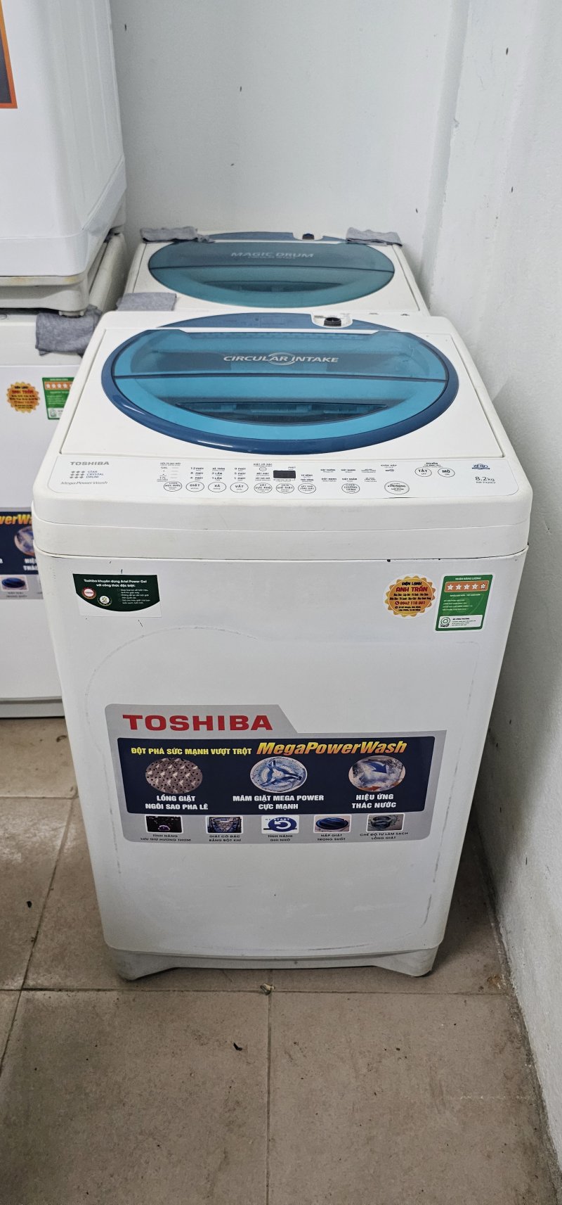 Máy giặt Toshiba 8.2Kg