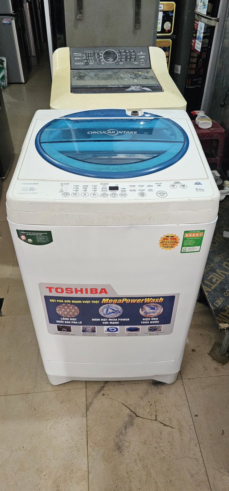 Máy giặt Toshiba 8.2Kg