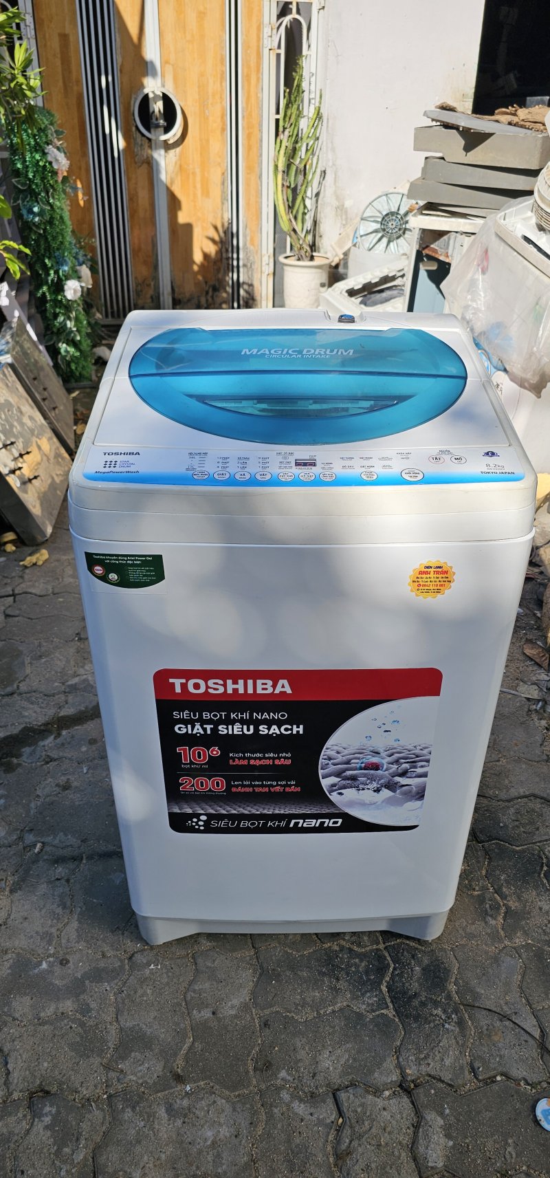 Máy giặt Toshiba 8.2Kg