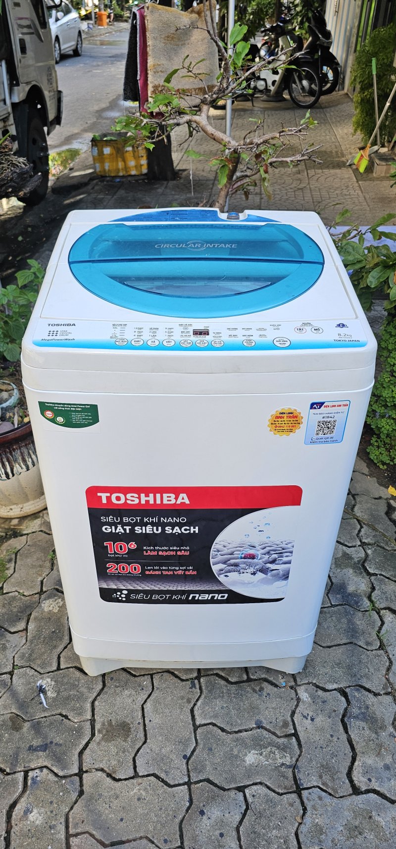 Máy giặt toshiba 8.2kg
