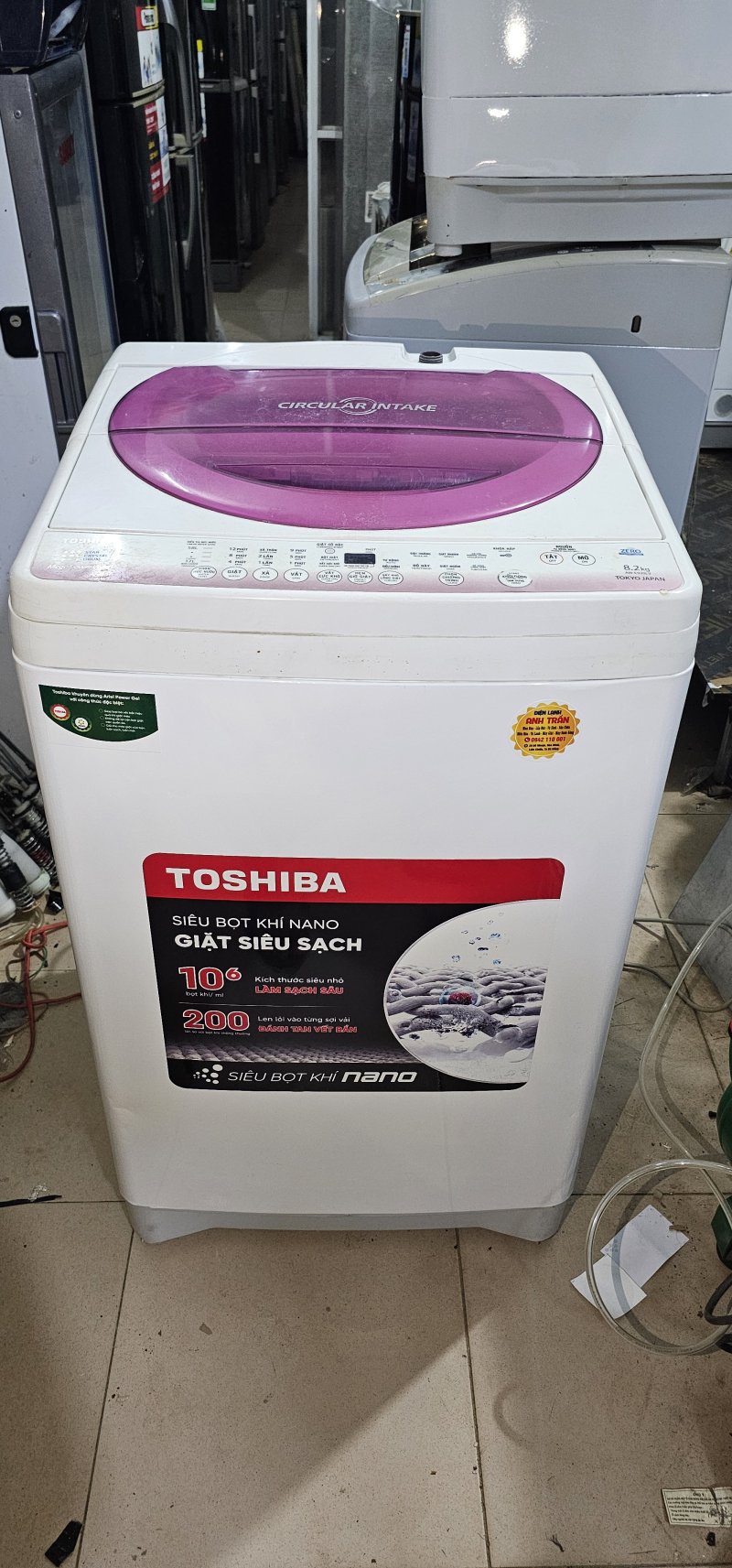 Máy giặt Toshiba 8Kg