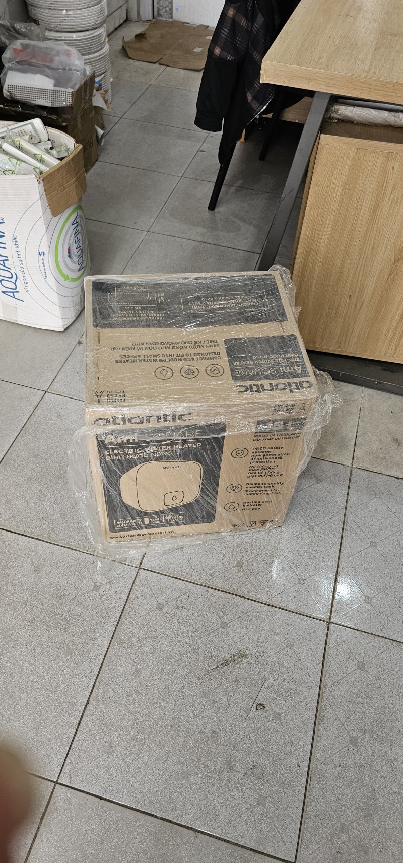 Máy nước nóng Atlantic 15L