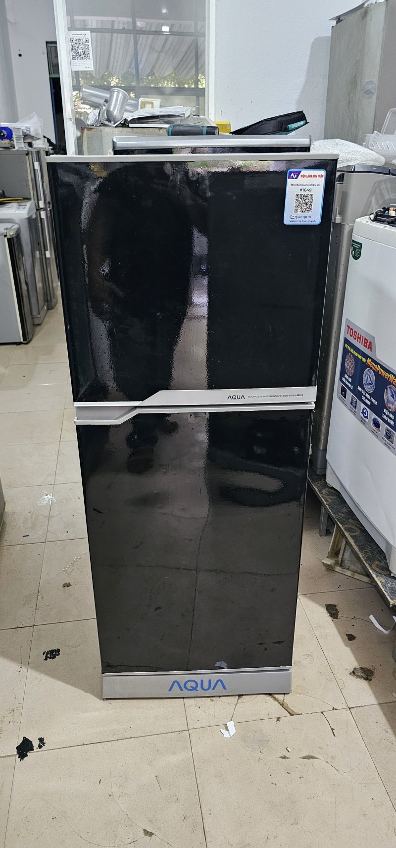 Tủ lạnh Aqua 130L