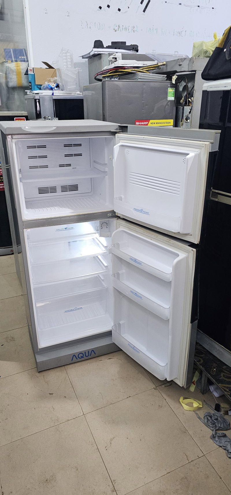 Tủ lạnh Aqua 165L