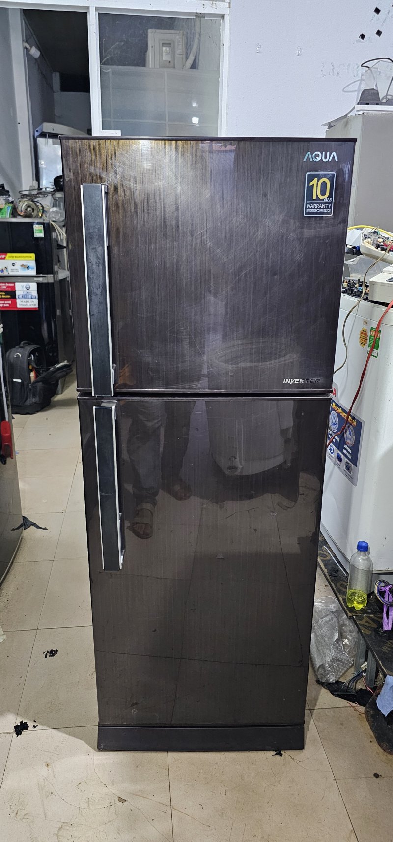 Tủ lạnh Aqua inverter 186L
