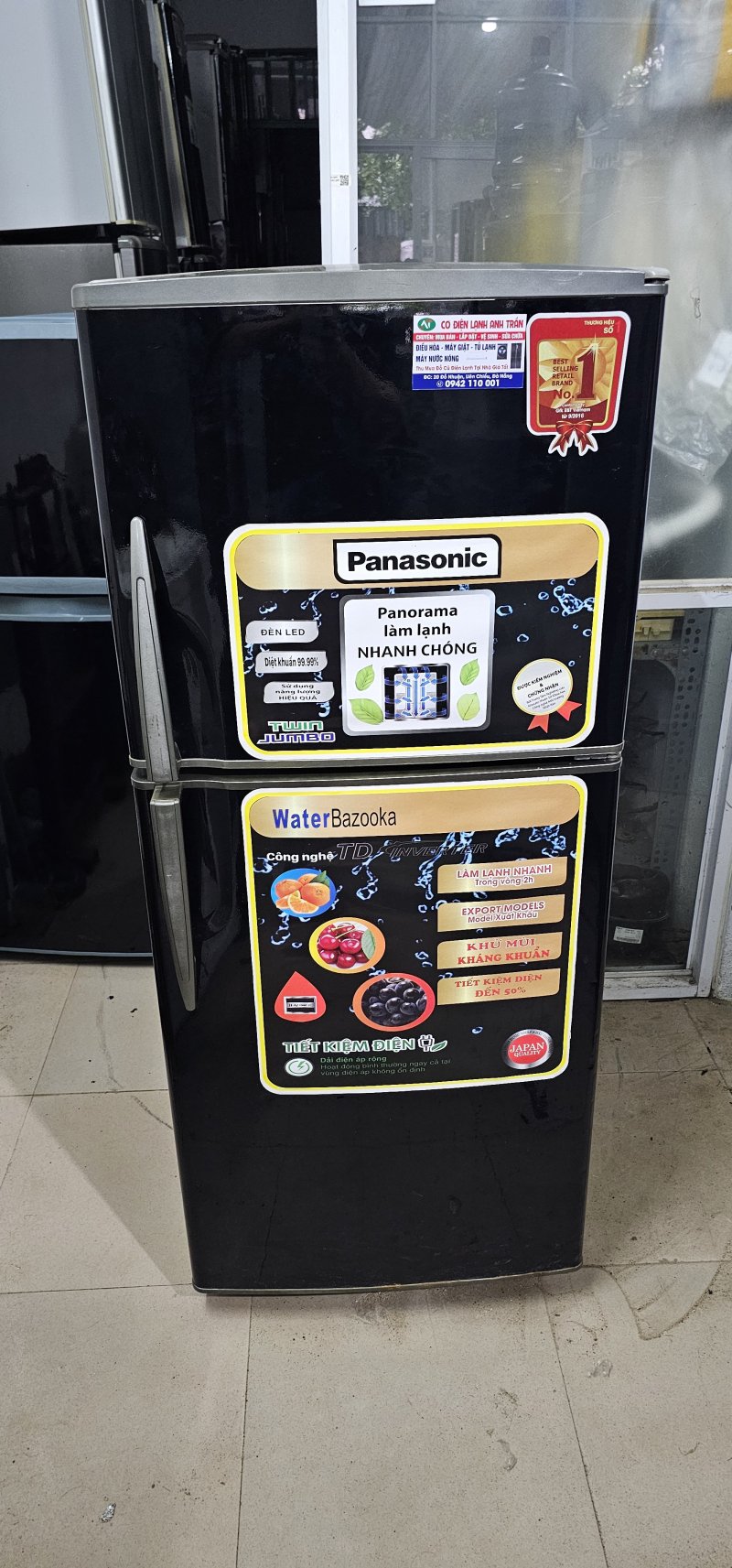 Tủ lạnh Panasonic 168L