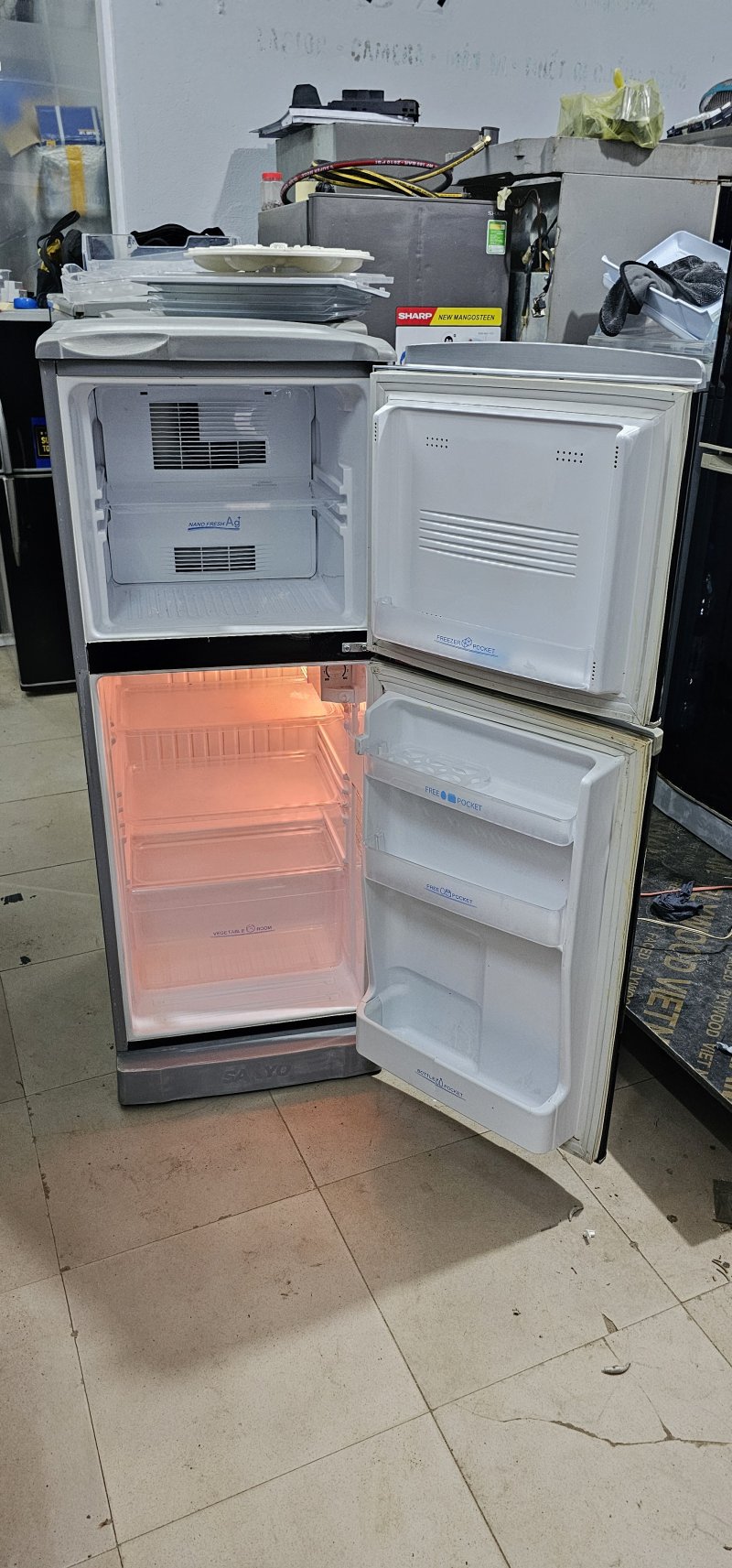 Tủ lạnh Sanyo 130L