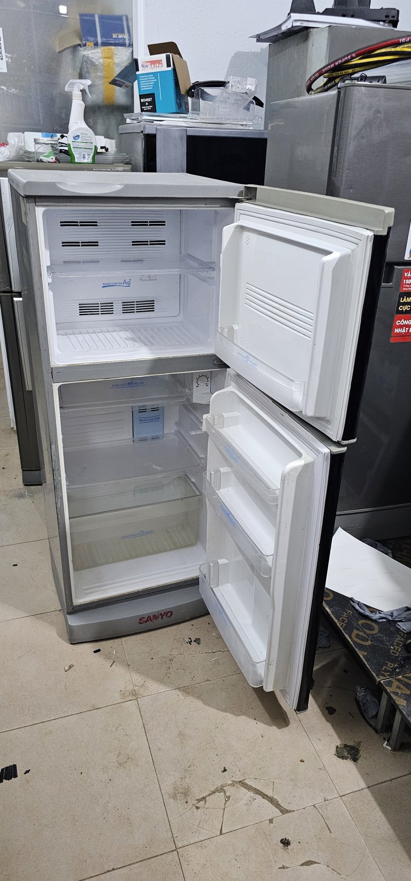 Tủ lạnh Sanyo 165L